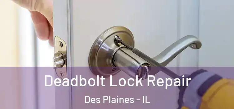 Deadbolt Lock Repair Des Plaines - IL